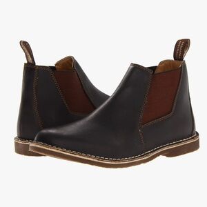 Blundstone MENS Leather Pull On Round Toe Chelsea Boots Browns Size 12.5